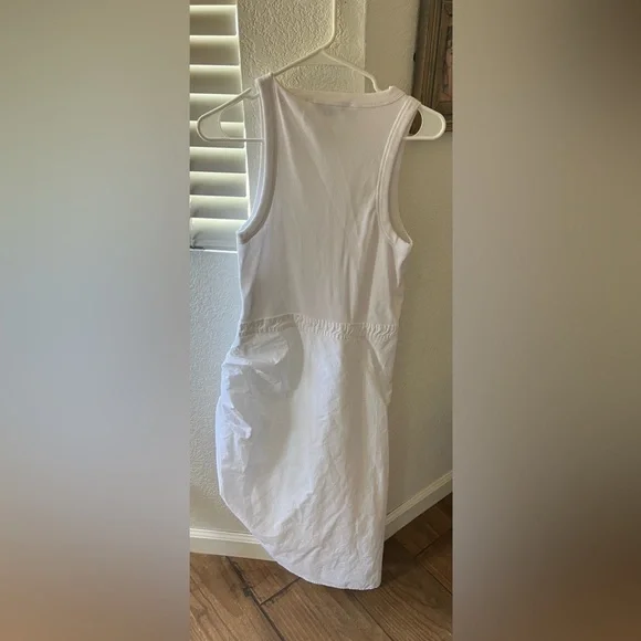 Veronica Beard Finca Mixed-Media Dress white medium - Picture 4 of 5